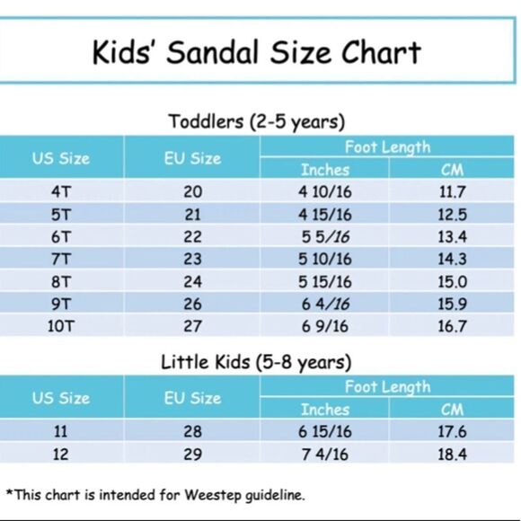 Weestep Size 12 tie-dye gray sandals - Picture 7 of 7